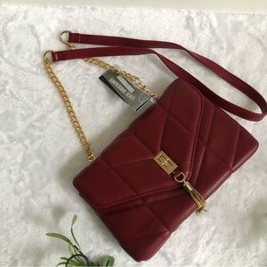 Like Dreams Aster Tassel Quilted Crossbody, NWOT